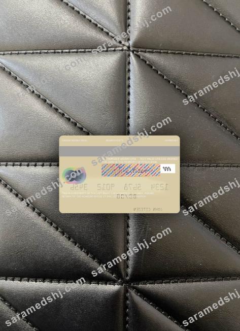 Liechtenstein LGT Bank mastercard photolook back